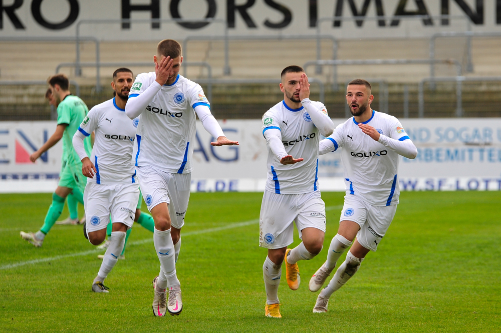 Sportfreunde Lotte mit starkem Willem zum Sieg gegen Gladbach II