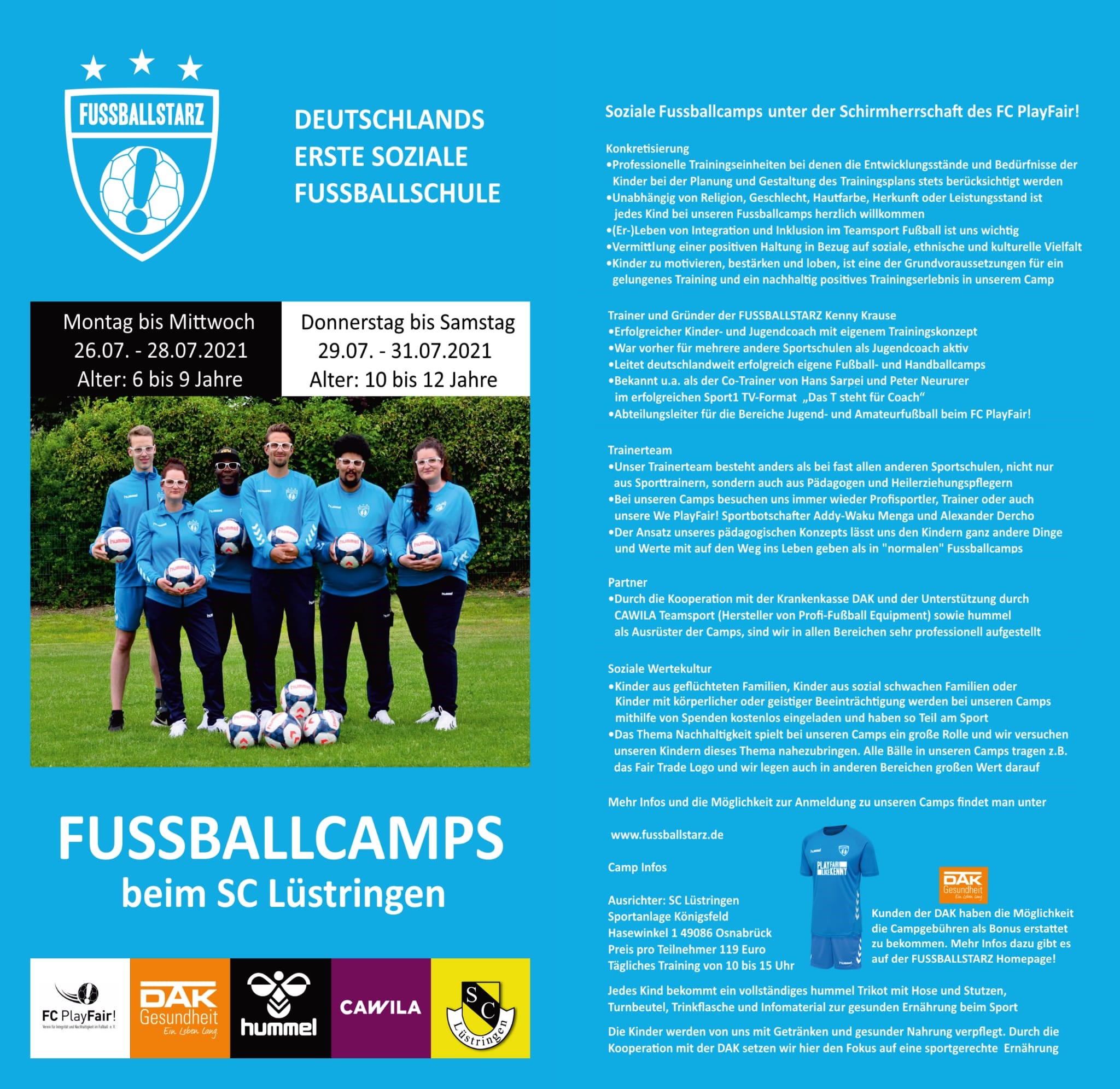 Deutschlands erste soziale Fussballschule