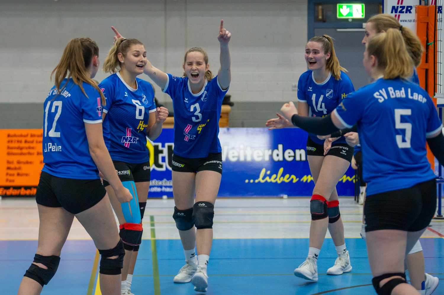 Aus 0:1 mach 3:1 - Bad Laer gewinnt gegen Emder Volleys
