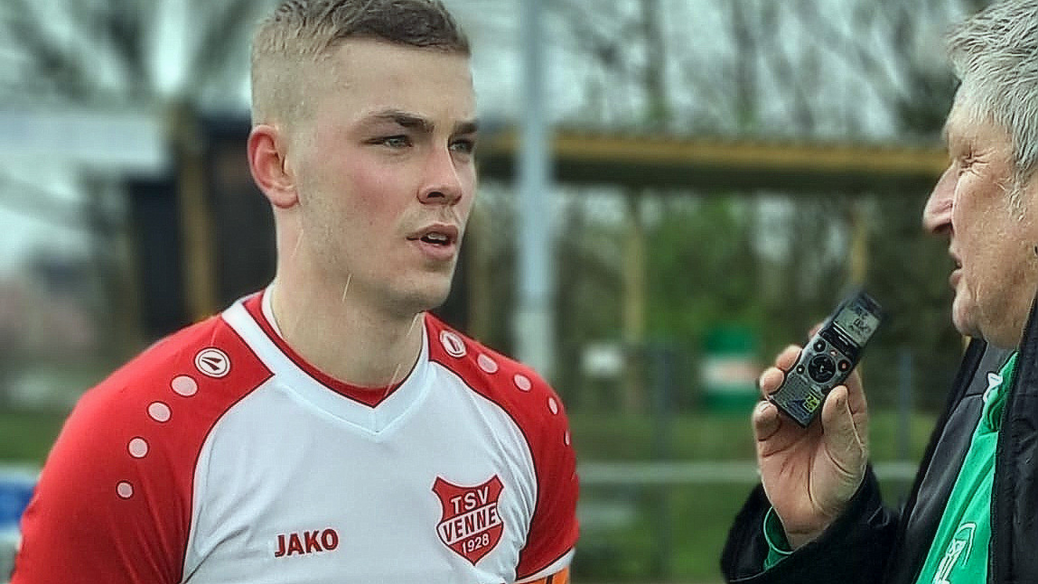 Bezirksliga | Lennart Holtmeyer vom TSV Venne im Interview