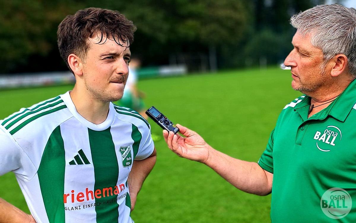 Bezirksliga | 4:0 - Rulle schlägt Bad Laer - Tommy Claushallmann & Daniel Klein im Interview